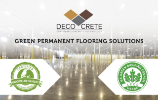 Press Release Deco Crete Leads The Concrete Flooring Industry With 15 Indoor Advantage Gold Certifications