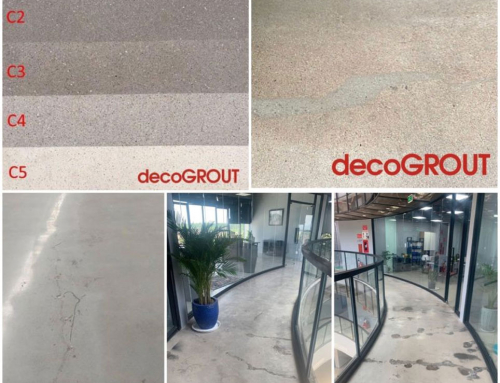Deco Crete’s Repair Material For Polished Concrete